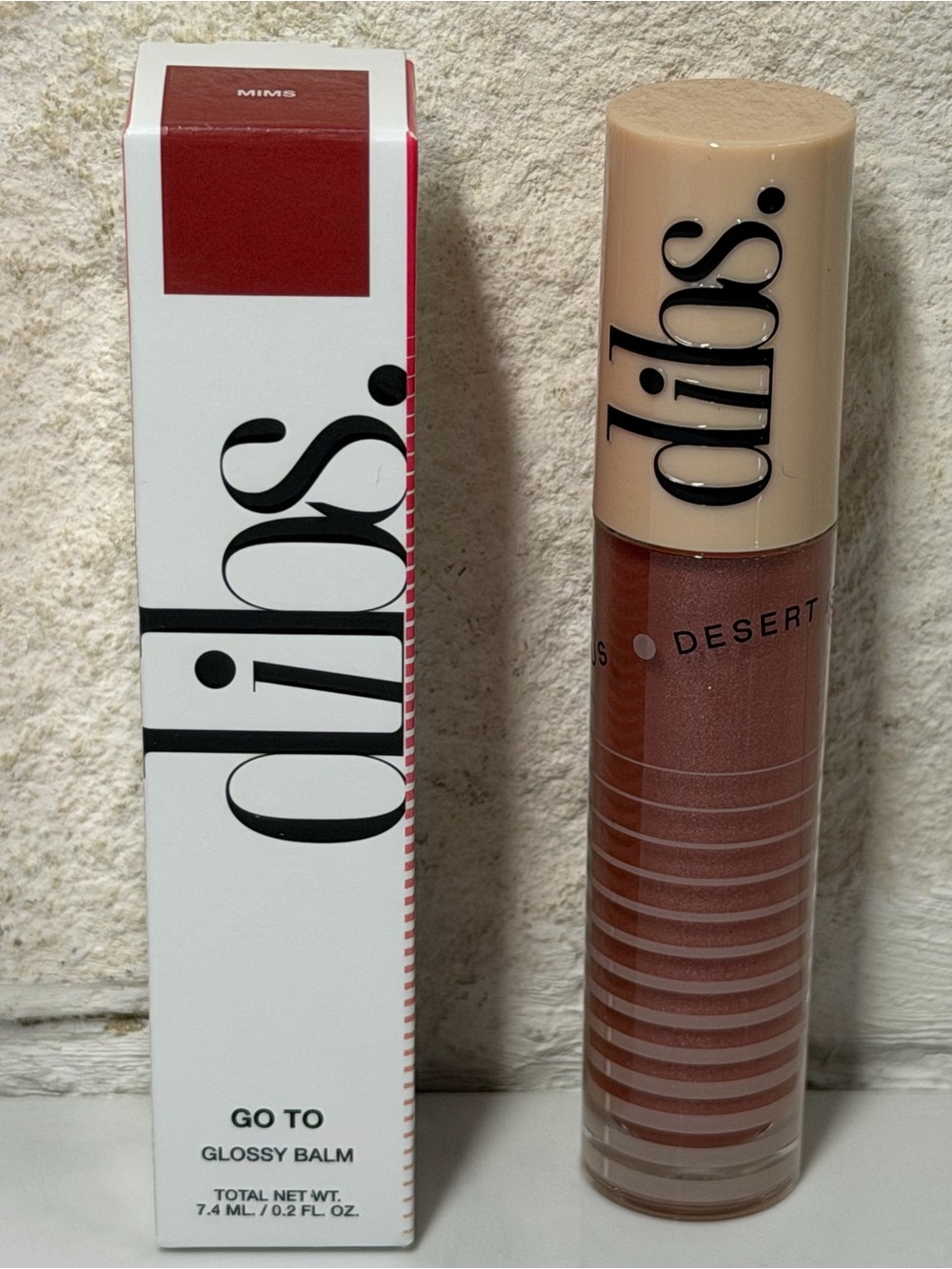 ⭐ DIBS GO TO GLOSSY BALM LIP TREATMENT SHADE MIMS ⭐ 7.4ml